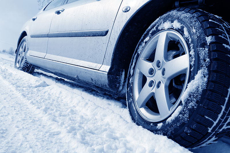 Standard, or stud-less, winter tires are those designed to be used in winter driving conditions without the aid of studs. 